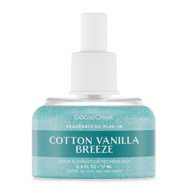 Cotton Vanilla Breeze Odor Eliminating Plug-in Refill G60X