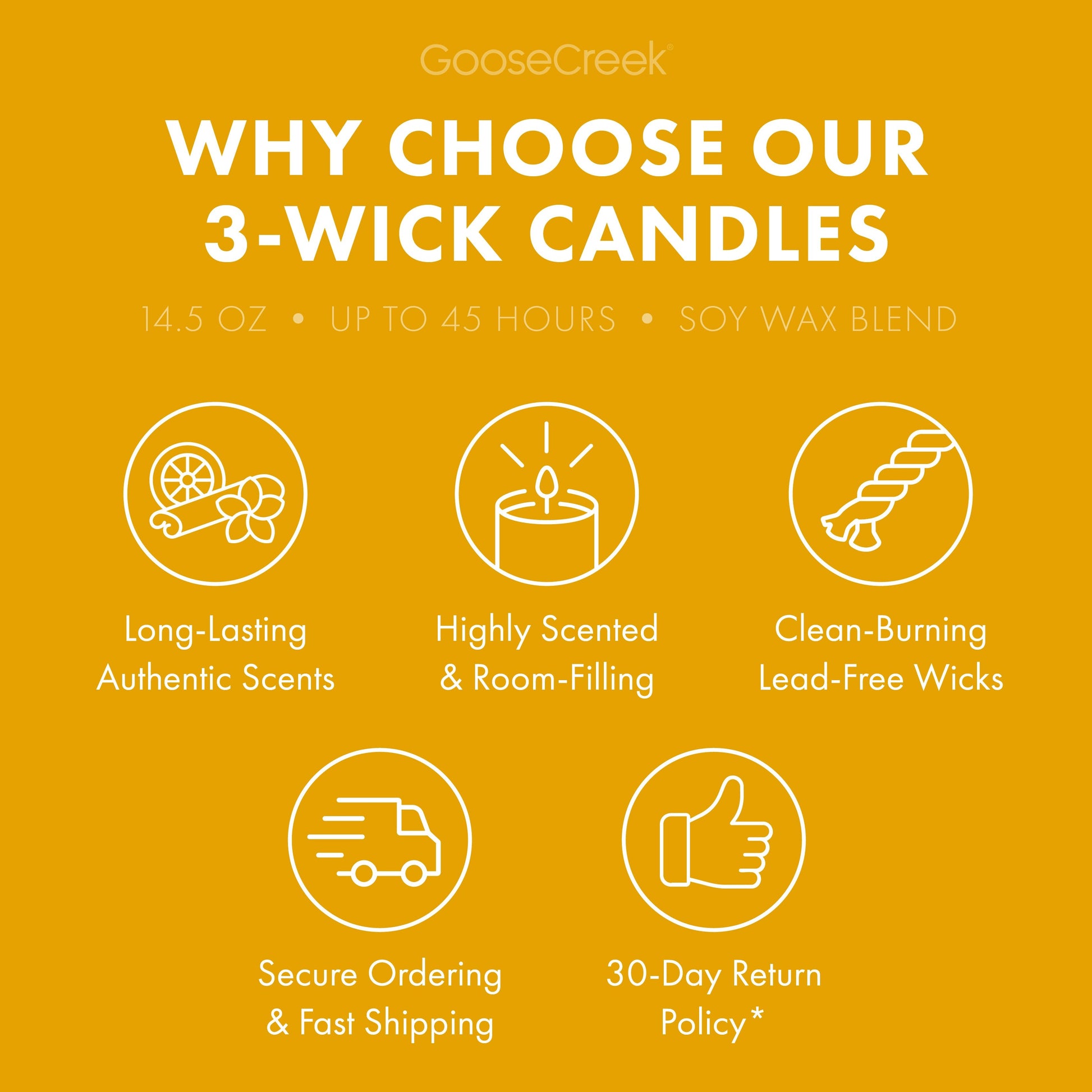 Queen Bee 3-Wick Candle